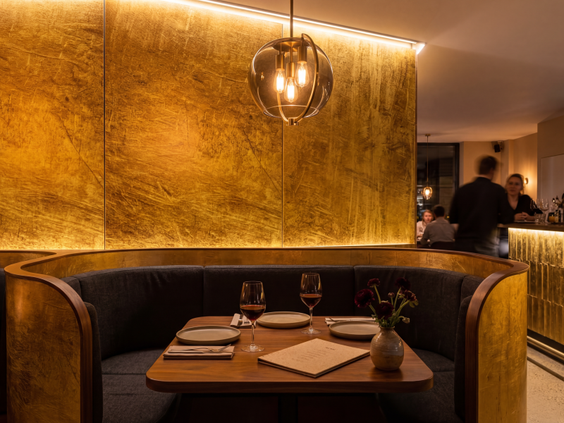 ME008 Golden Grunge Head